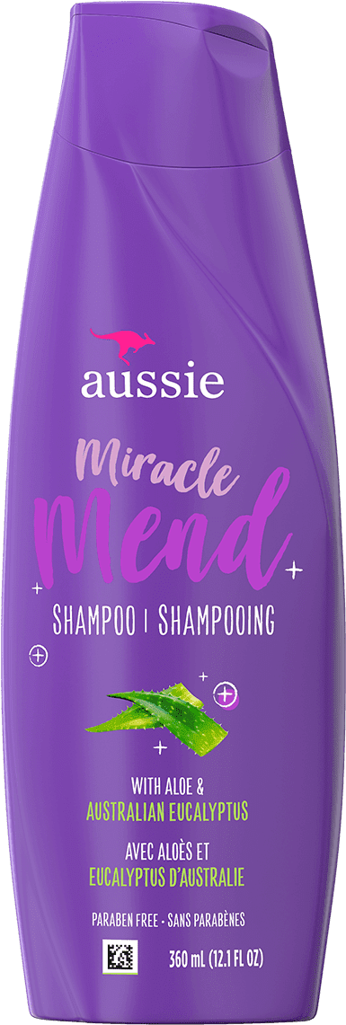 A Purple Bottle Of Shampoo