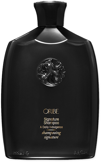 A Black Bottle Of Shampoo