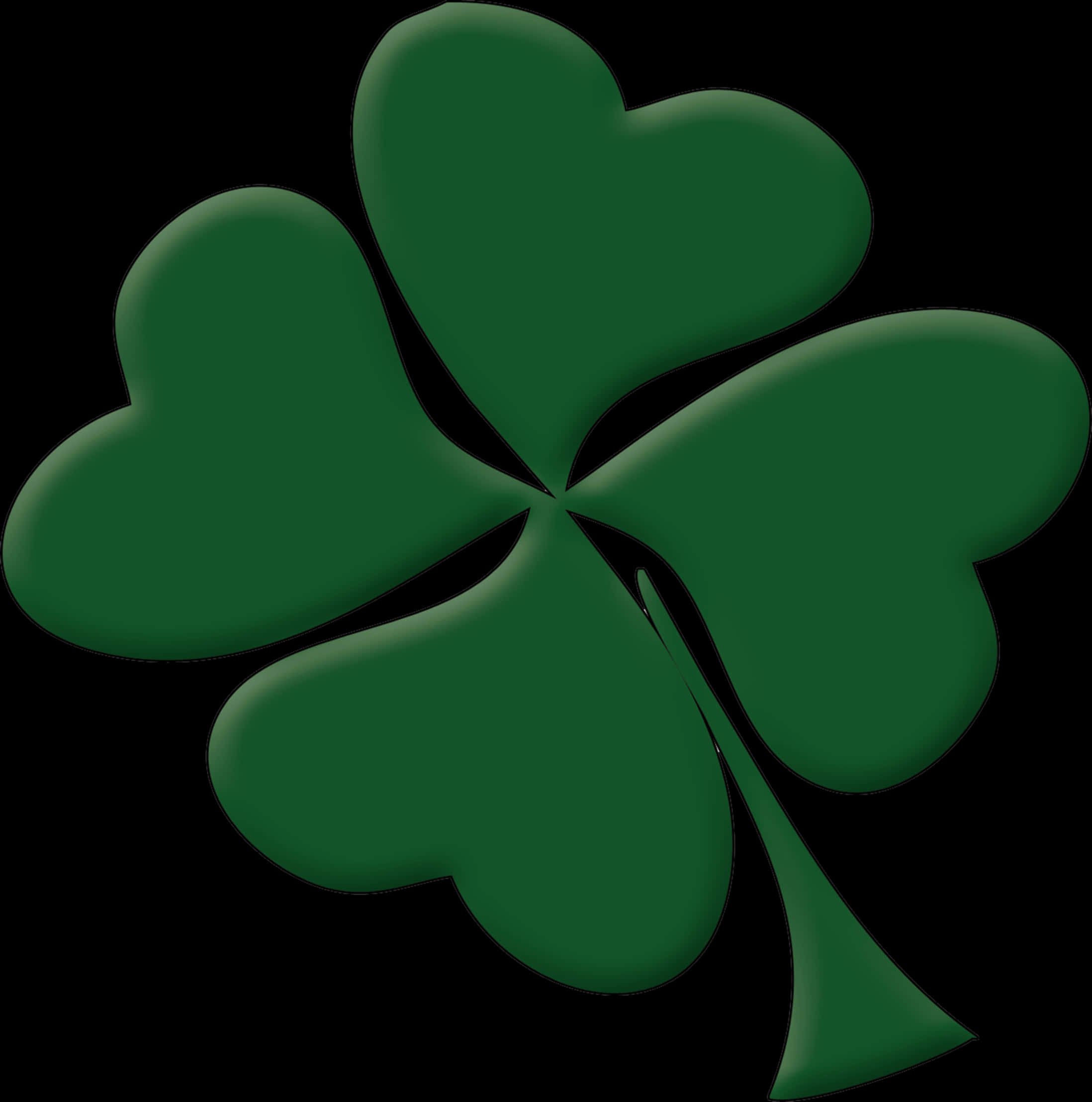 Shamrock Ireland's National Flower - Shamrock Heart, Hd Png Download