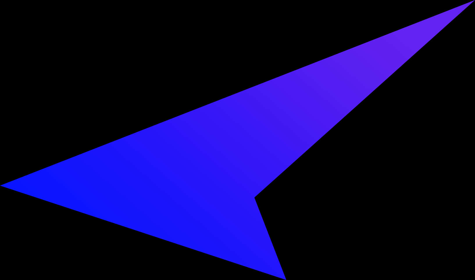 A Blue Arrow Pointing Towards The Camera