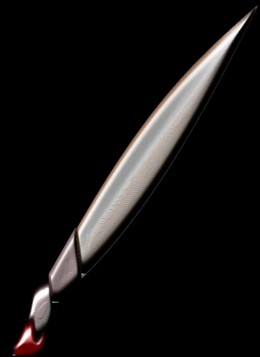 A Close Up Of A Knife
