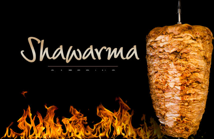 A Shawarma On Fire