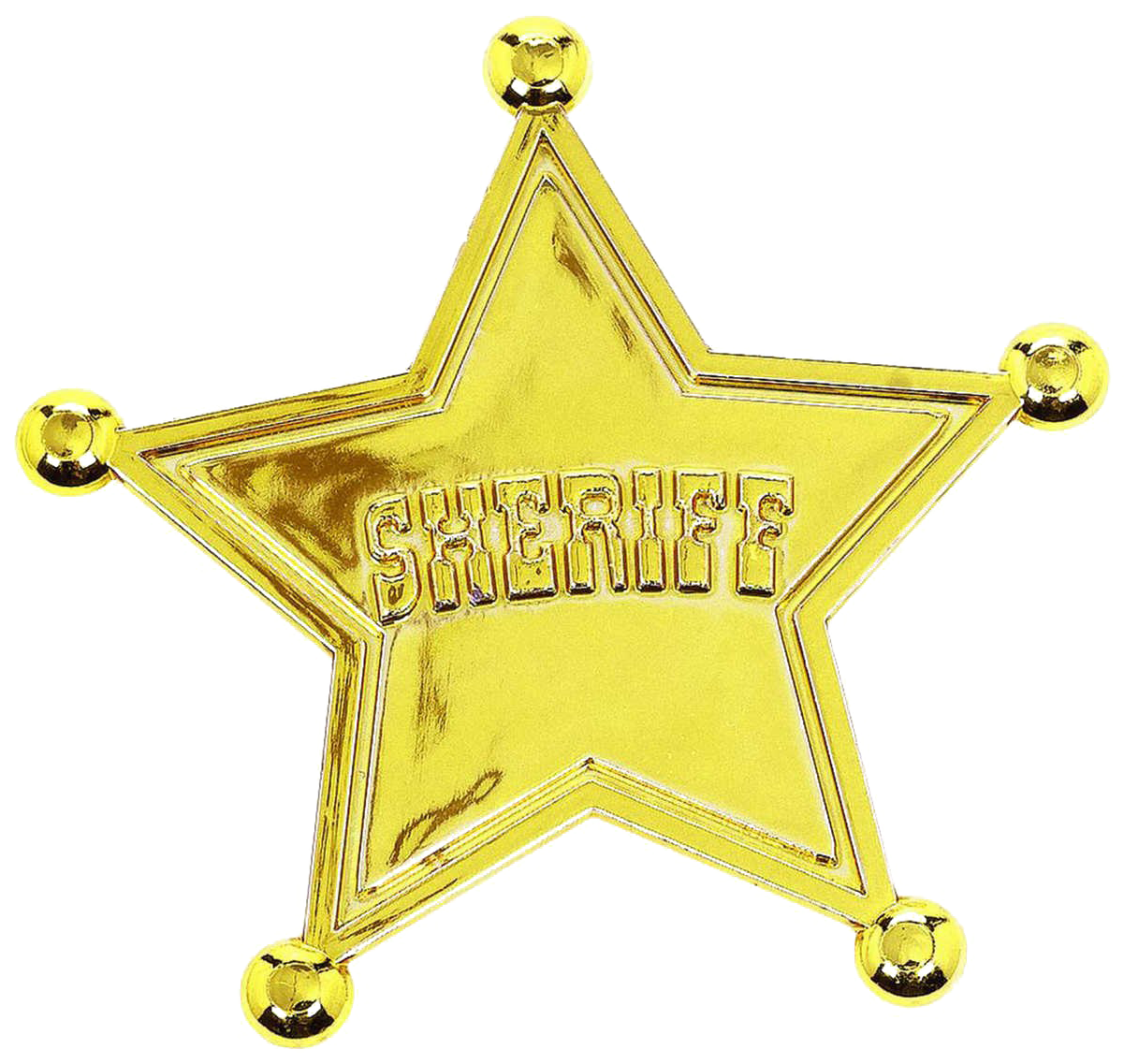 A Gold Star With Text On It