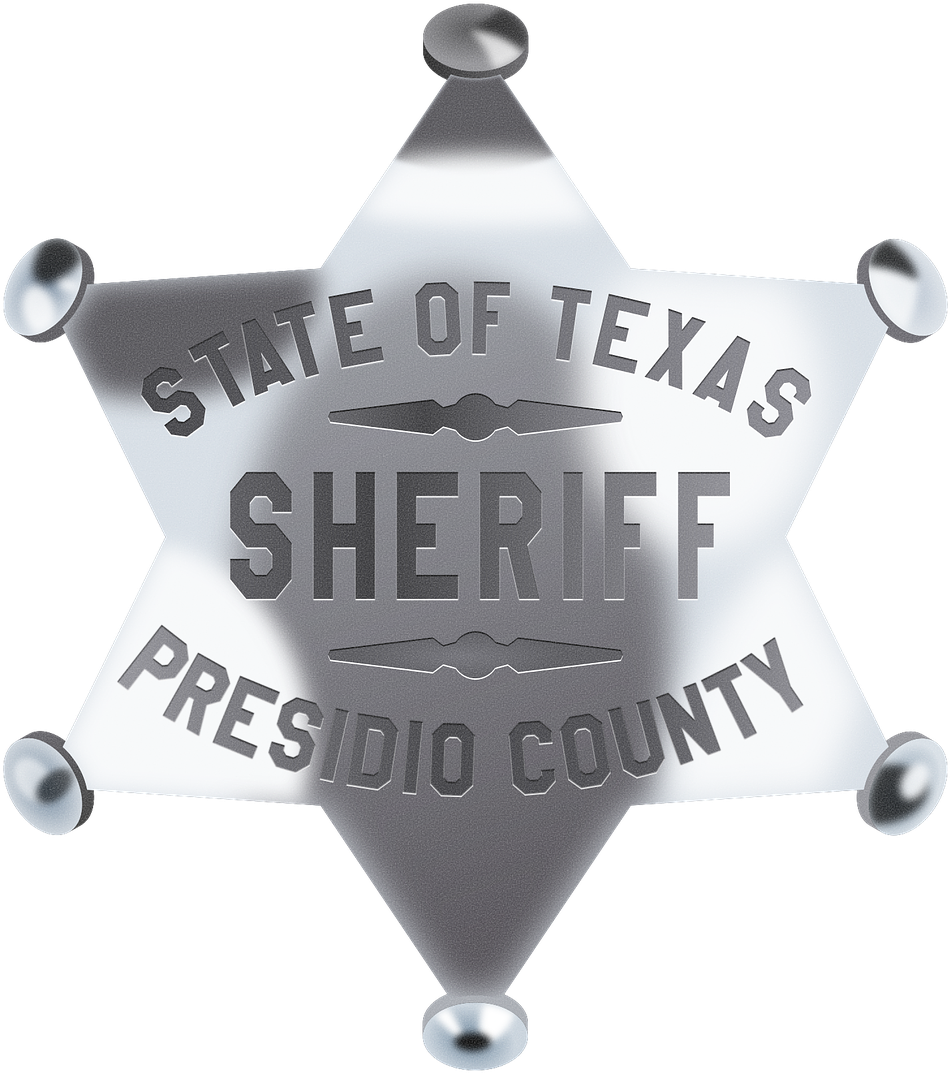 A Silver Star Shaped Badge