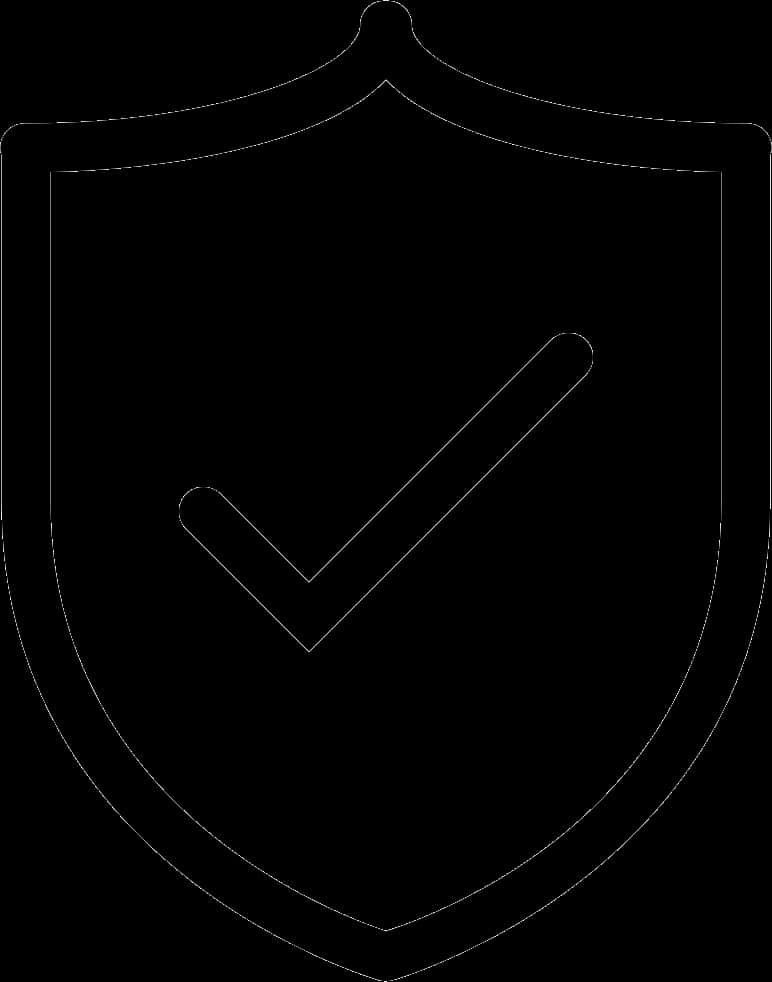 Shield With Check Mark Icon