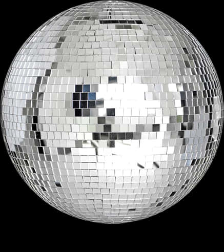 Shiny Silver Disco Ball