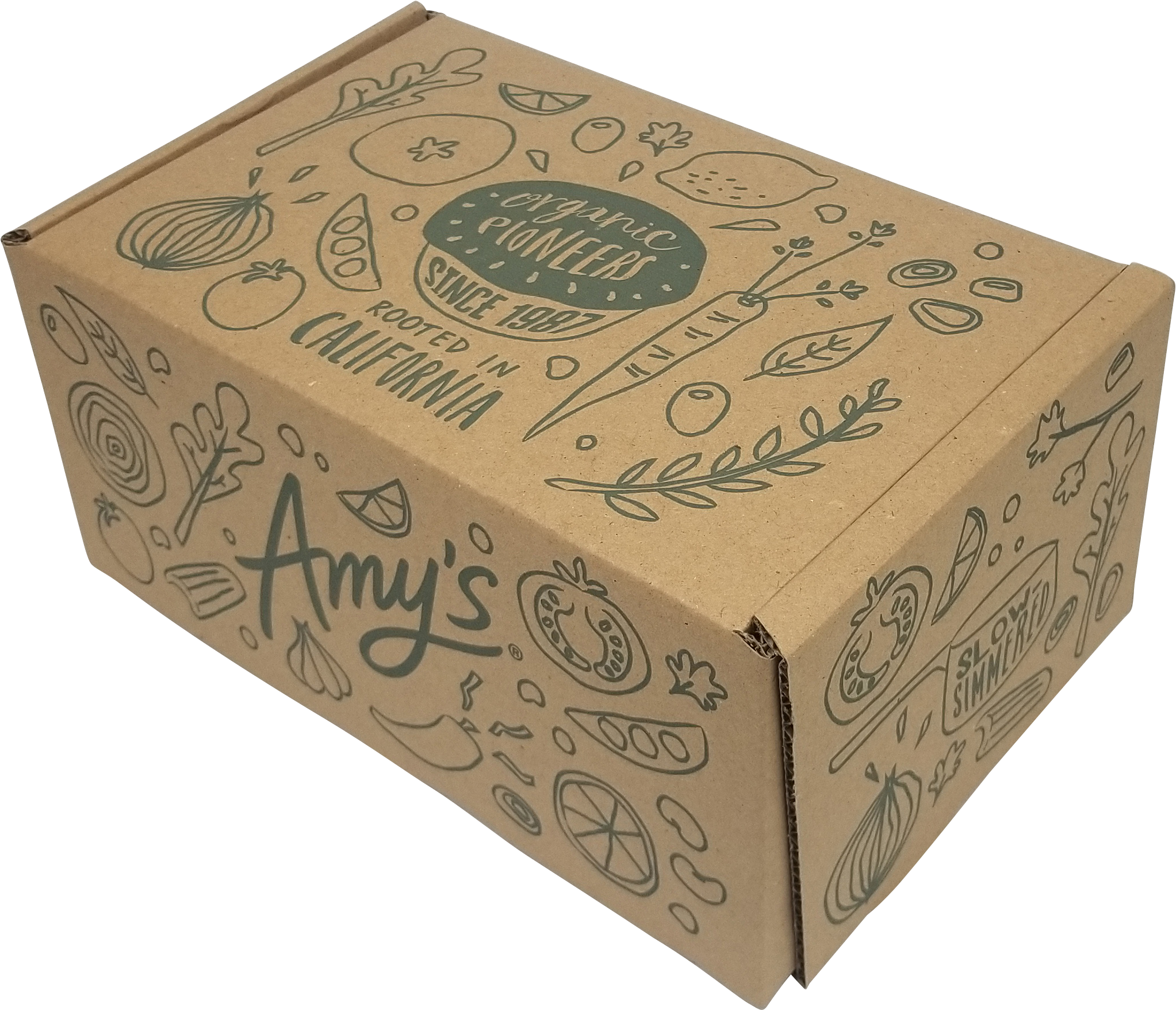 A Box With Drawings On It