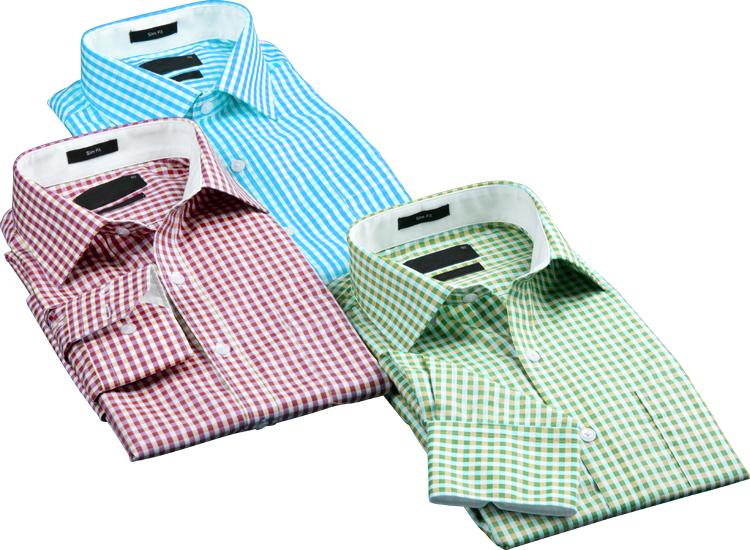 A Group Of Folded Shirts