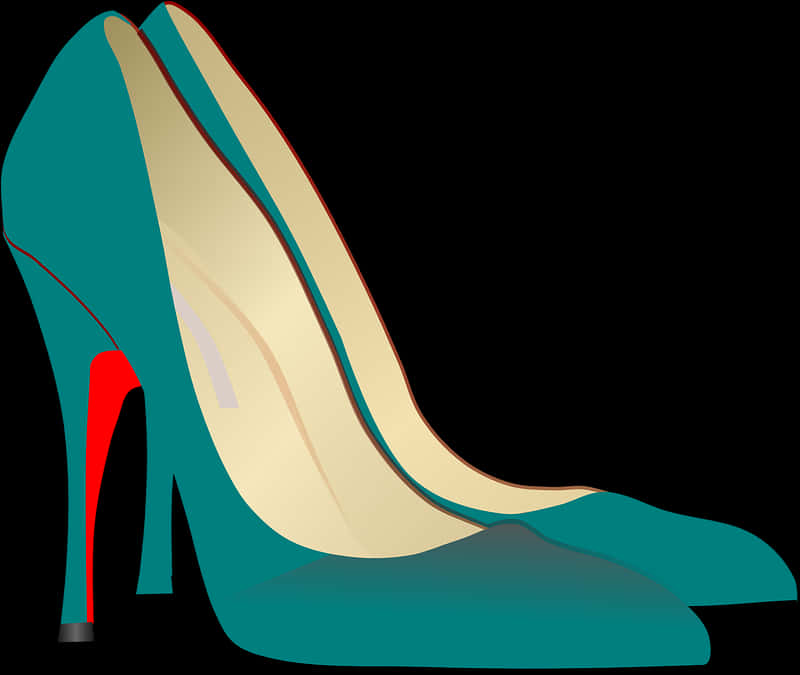 A Pair Of High Heeled Shoes