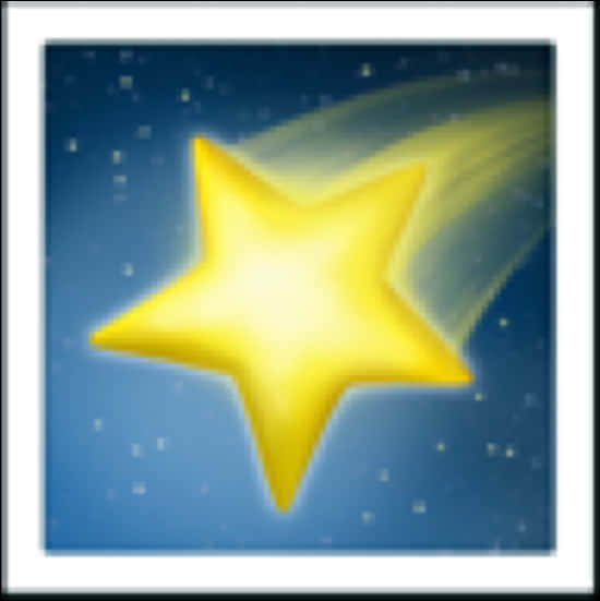 A Yellow Star In The Sky