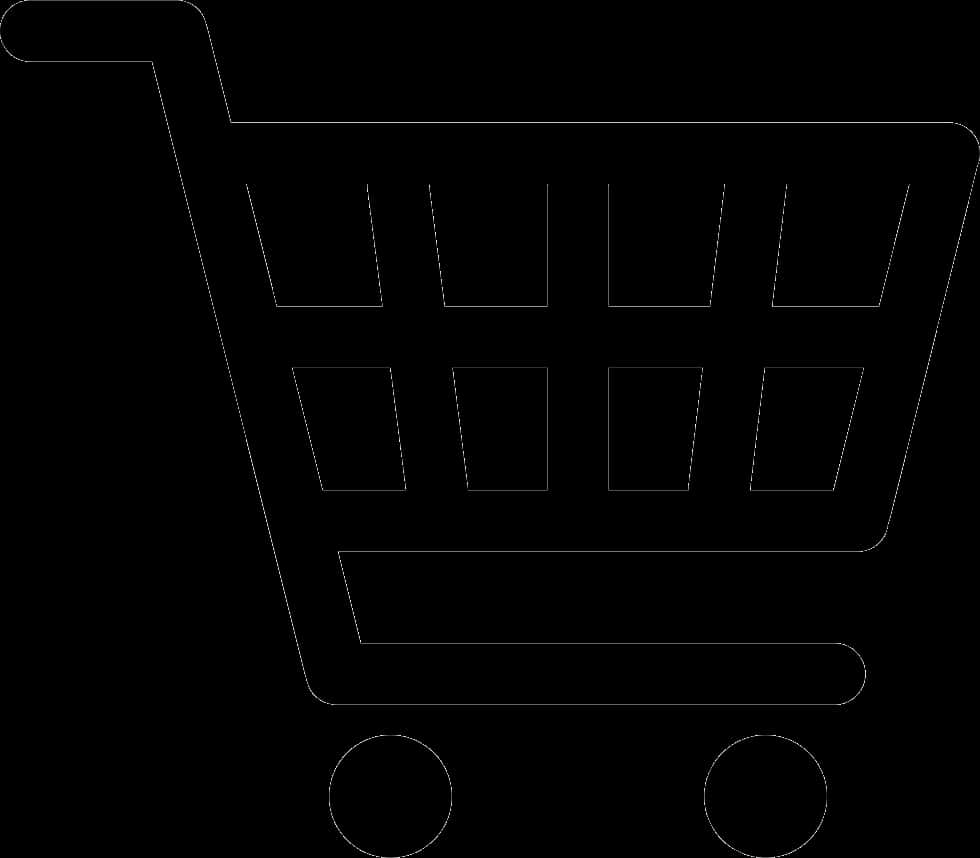 Black Shopping Cart