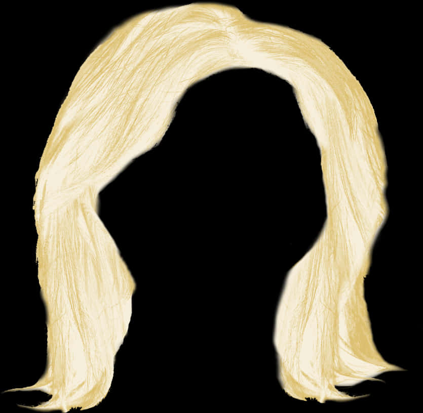 Shoulder-length Blonde Hair