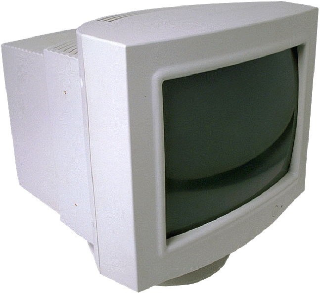 A White Square Computer Monitor
