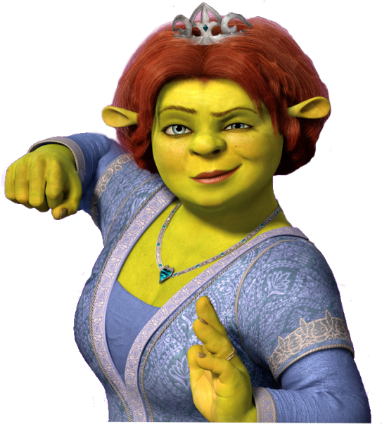 A Cartoon Character Of A Green Woman