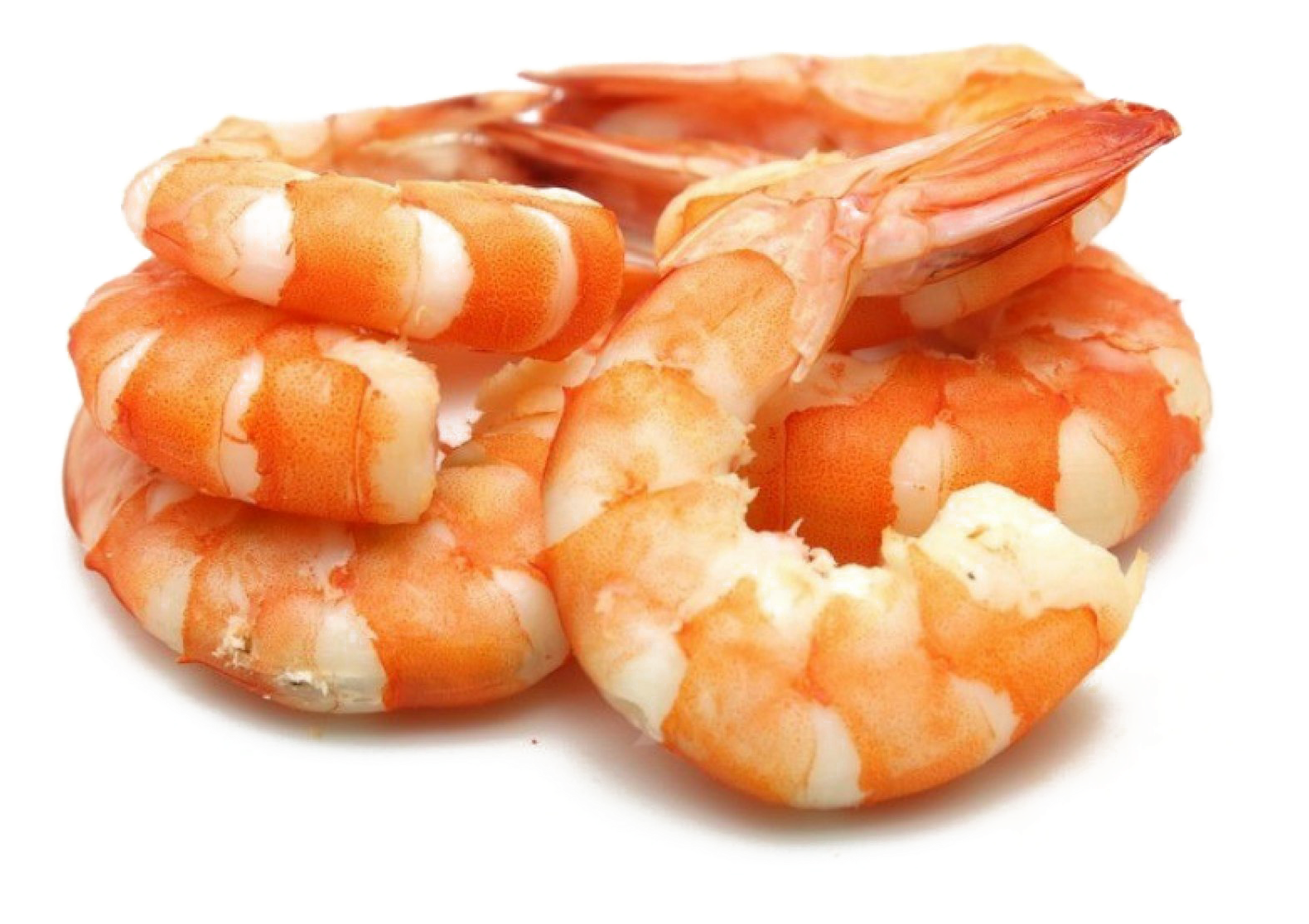 A Pile Of Cooked Shrimp