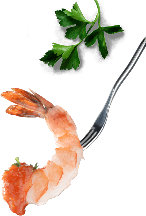 A Shrimp On A Fork