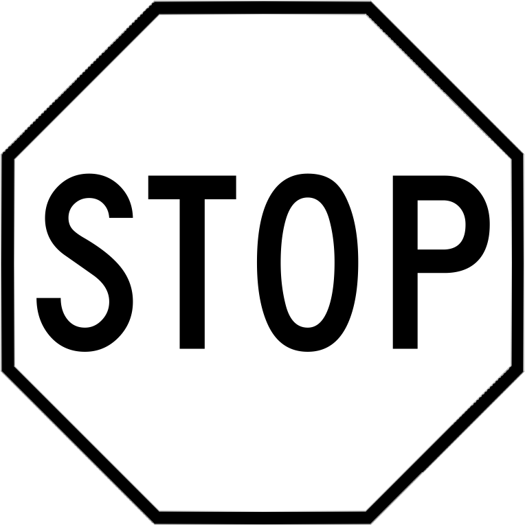 Sign Stop Png 764 X 764