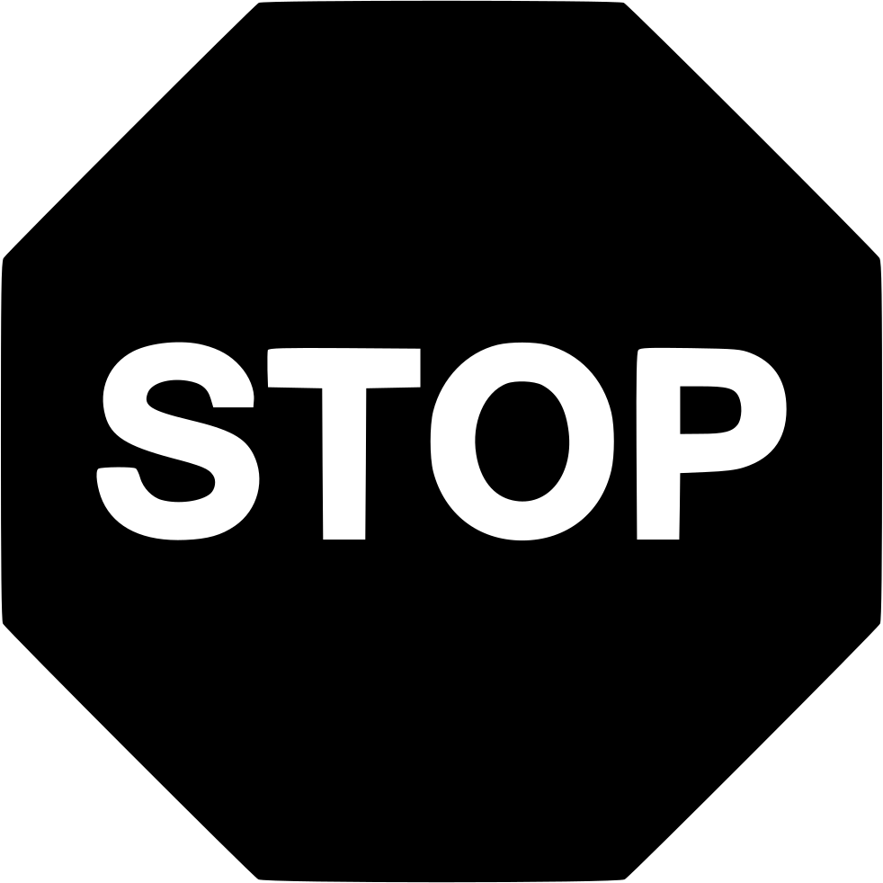 Sign Stop Png 982 X 982
