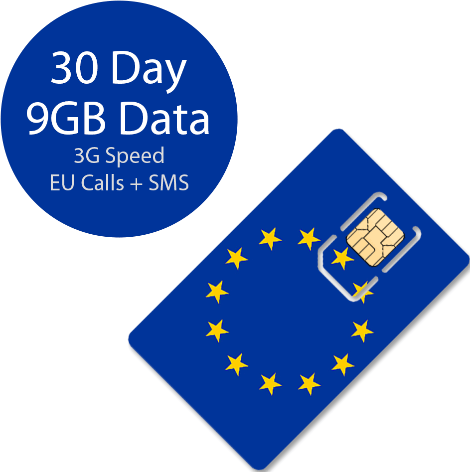A Sim Card With A Flag And Stars On It