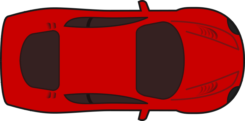A Red Car With Black Trim