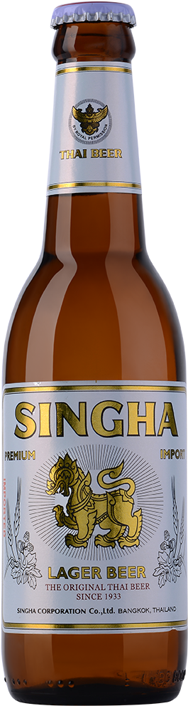 Singha Beer Bottle