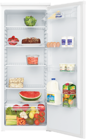 A Refrigerator Full Of Food