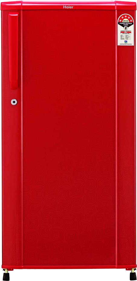 A Red Door With A Handle