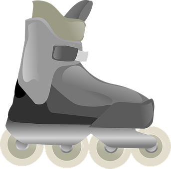 A Close-up Of A Roller Skate