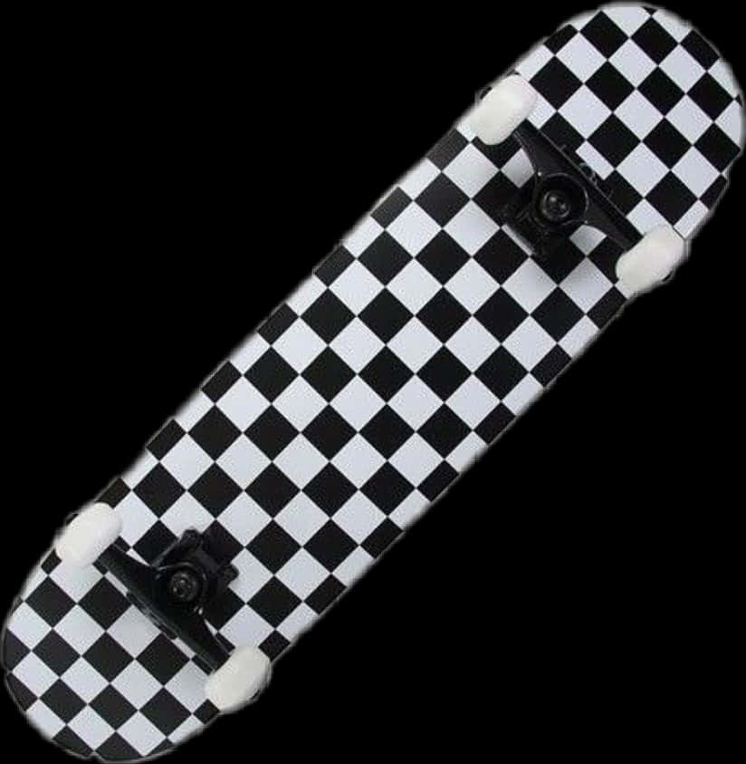Checkered Long Skateboard