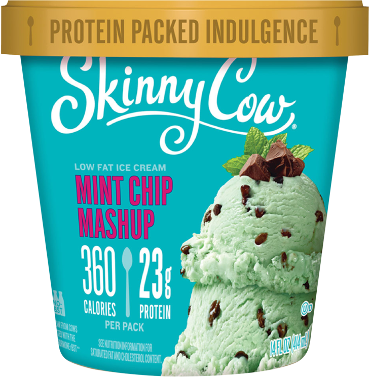 Skinny Cow Mint Ice Cream, Hd Png Download