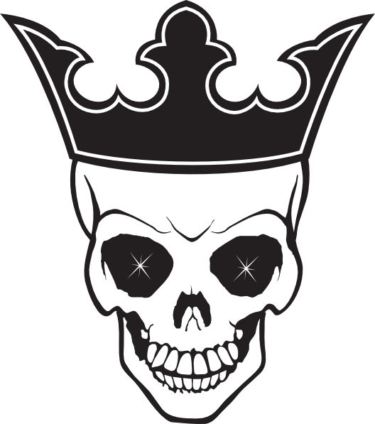 A Skull With A Crown