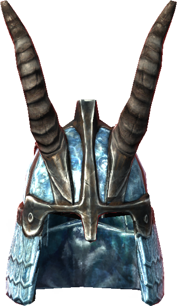 A Helmet With Horns On It