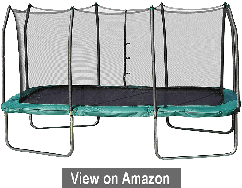 A Trampoline With Net