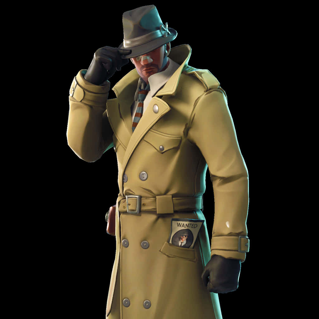 A Man In A Trench Coat