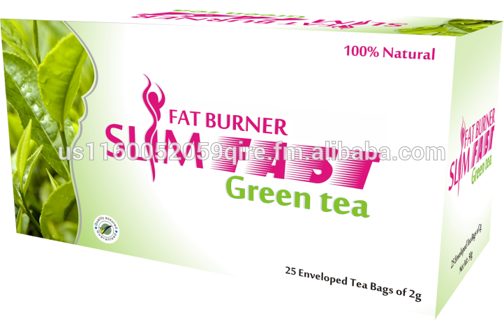 Slim Fast Green Tea - Green Tea Leaf, Hd Png Download