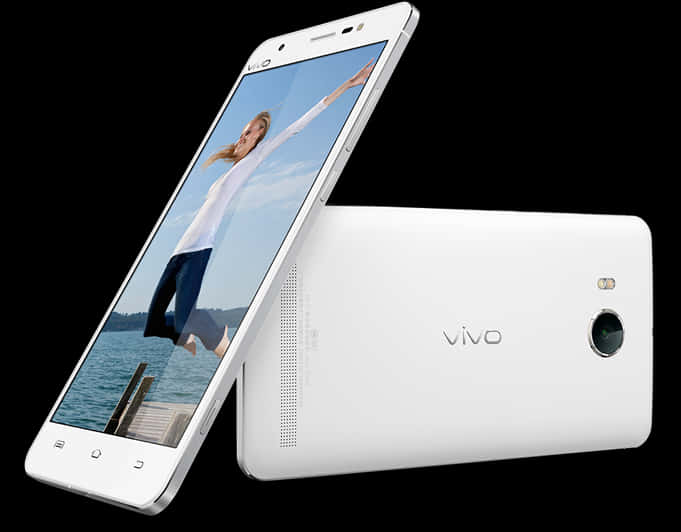 White Vivo Smart Phone