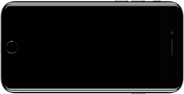 A Black Screen With A Black Border