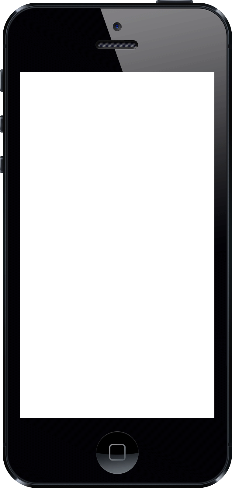 A Black Cell Phone With A Black Screen