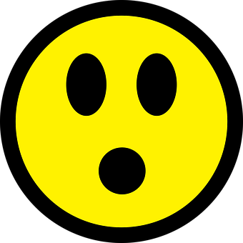 A Yellow Face With Black Dots