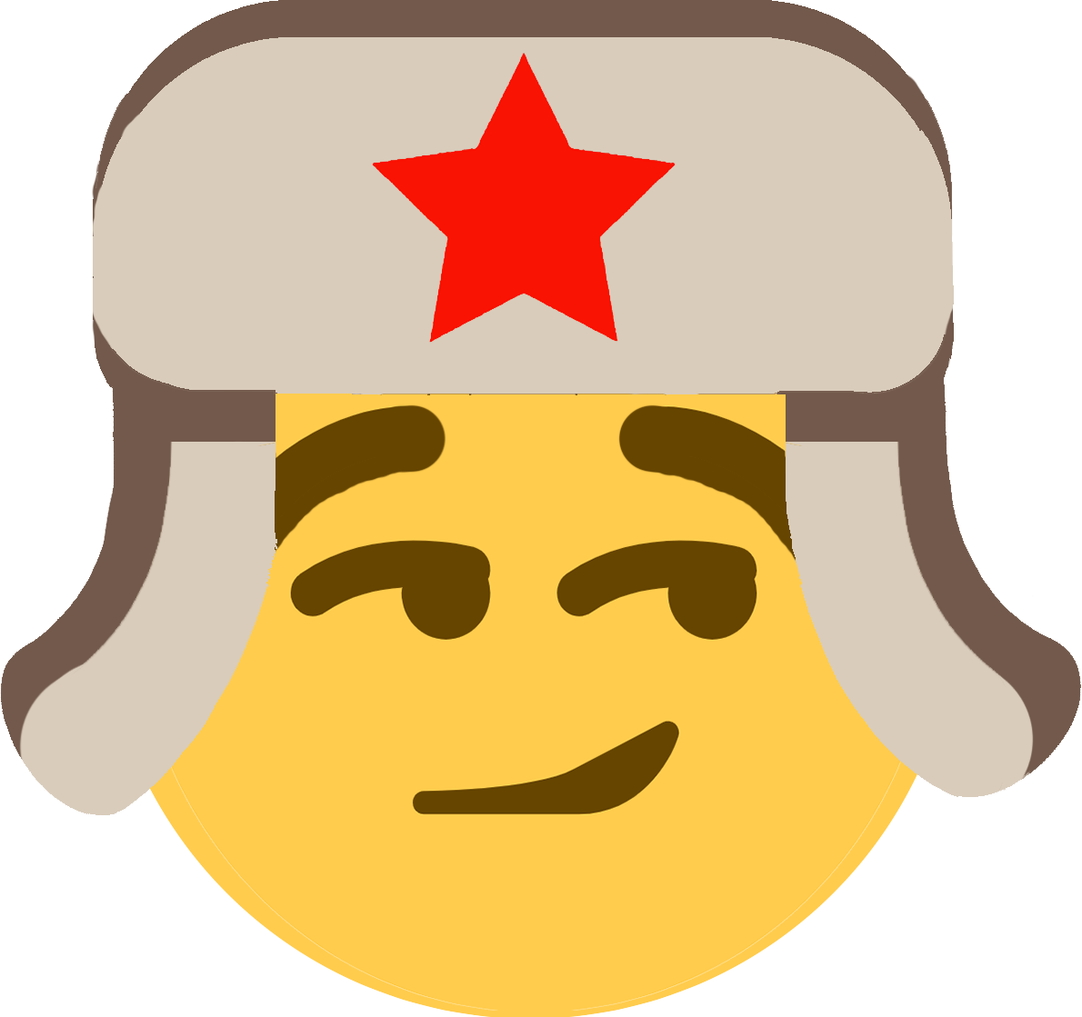 Smirk Russian Discord Emoji - Soviet Flag Emoji Discord, Hd Png Download