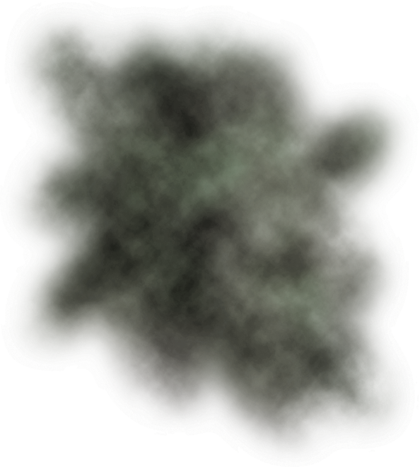 A Smoke On A Black Background