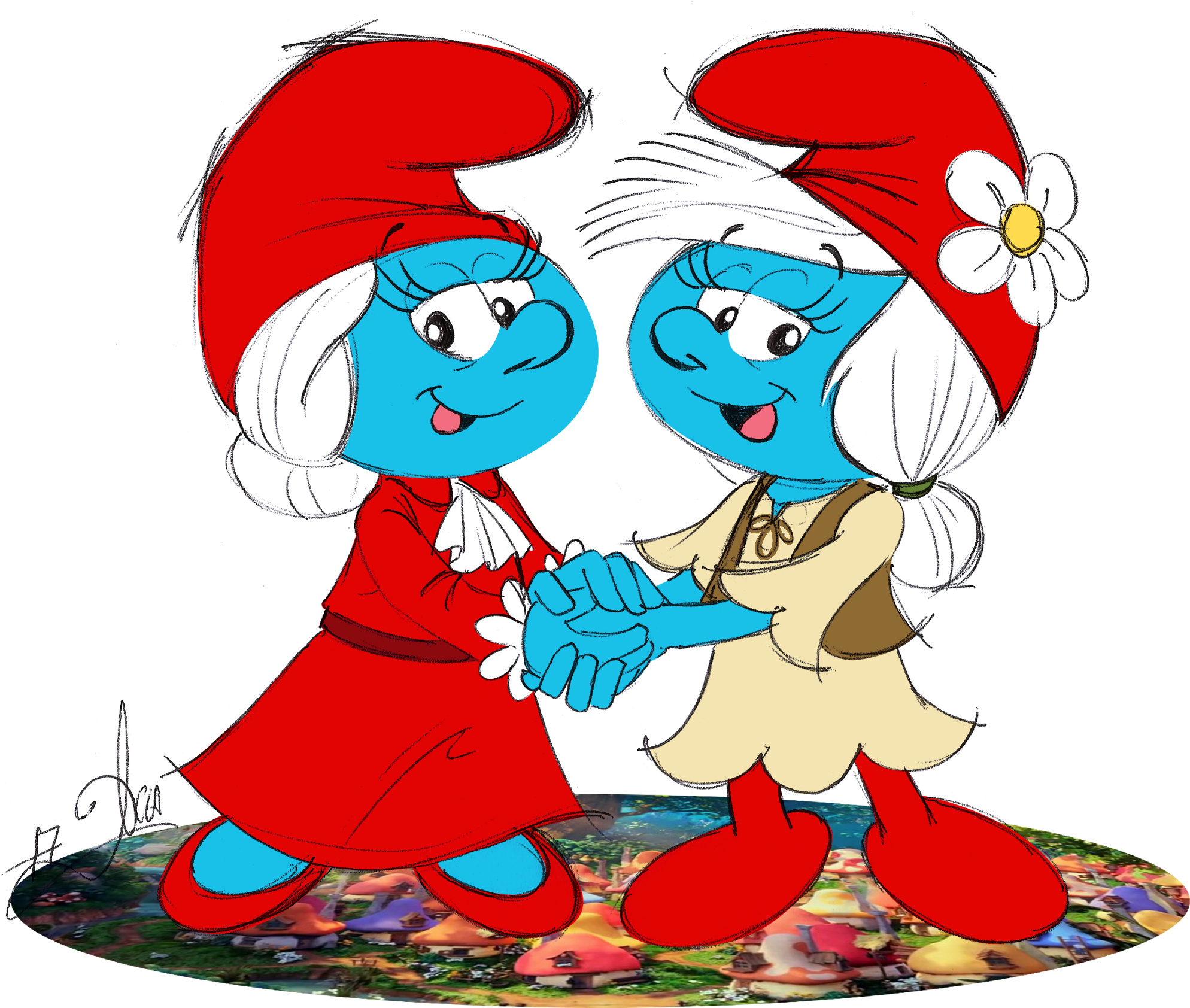 Smurf Png 1988 X 1684