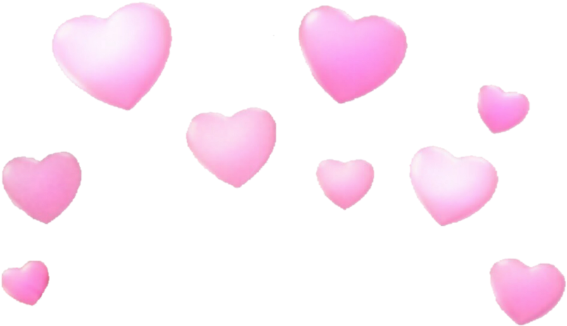 Pastel Pink Heart Crown