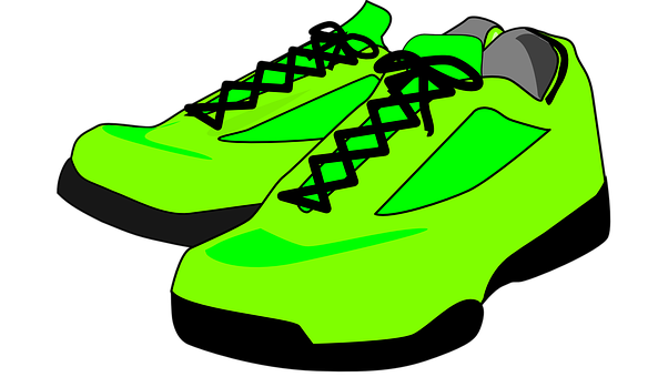 A Pair Of Green Shoes