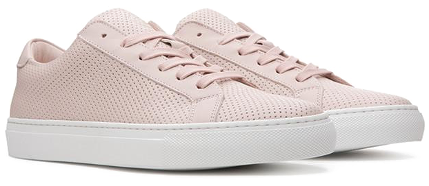 A Pair Of Pink Sneakers
