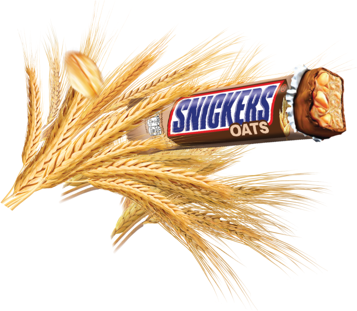 A Chocolate Bar With A Bunch Of Wheat