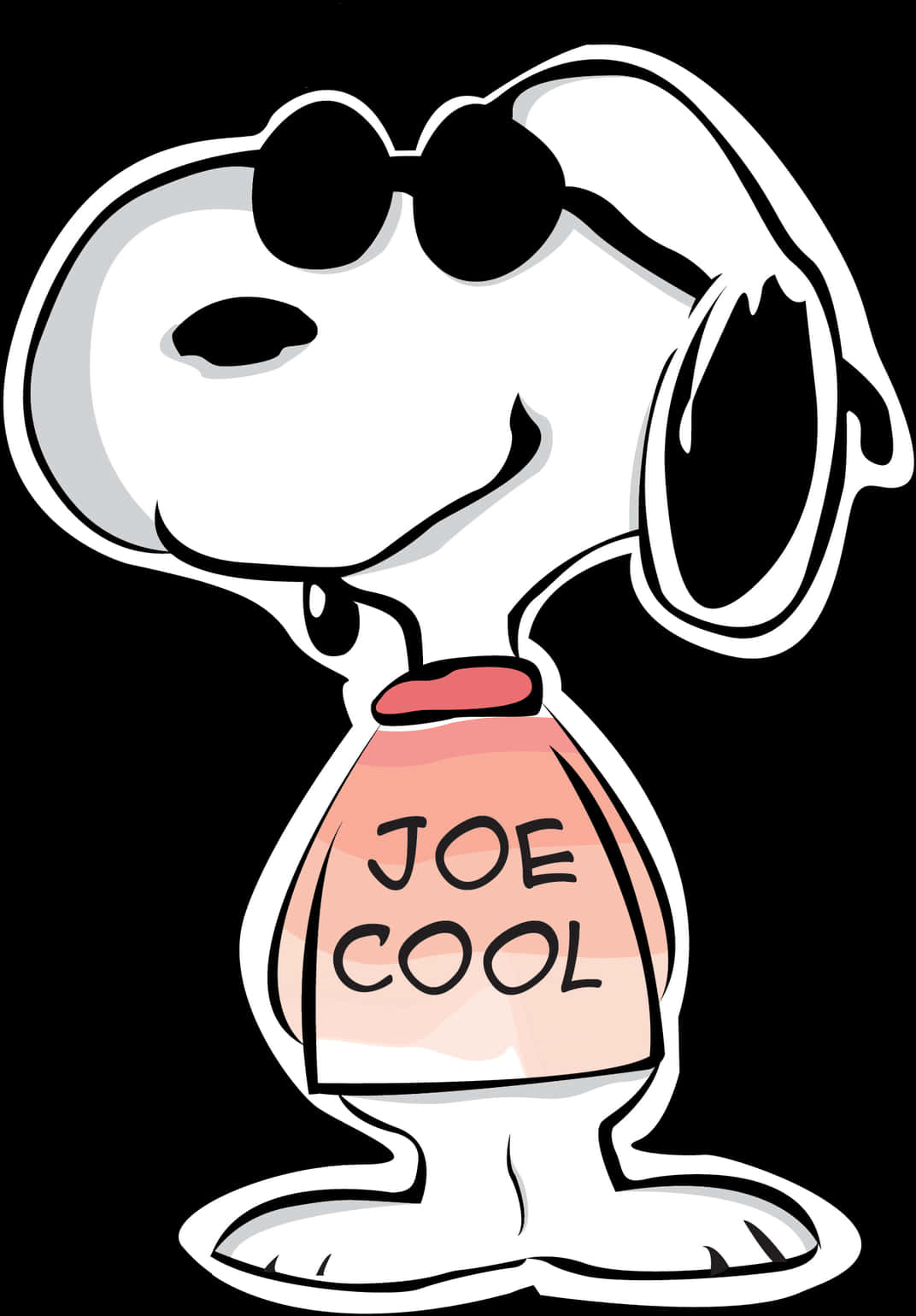 Snoopy Wearing Joe Cool Sweater