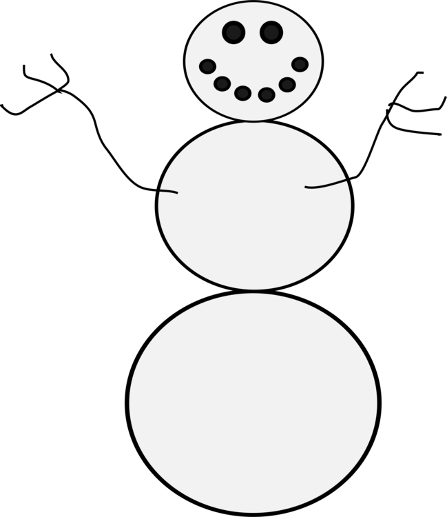 Snowman Clipart Png 649 X 750
