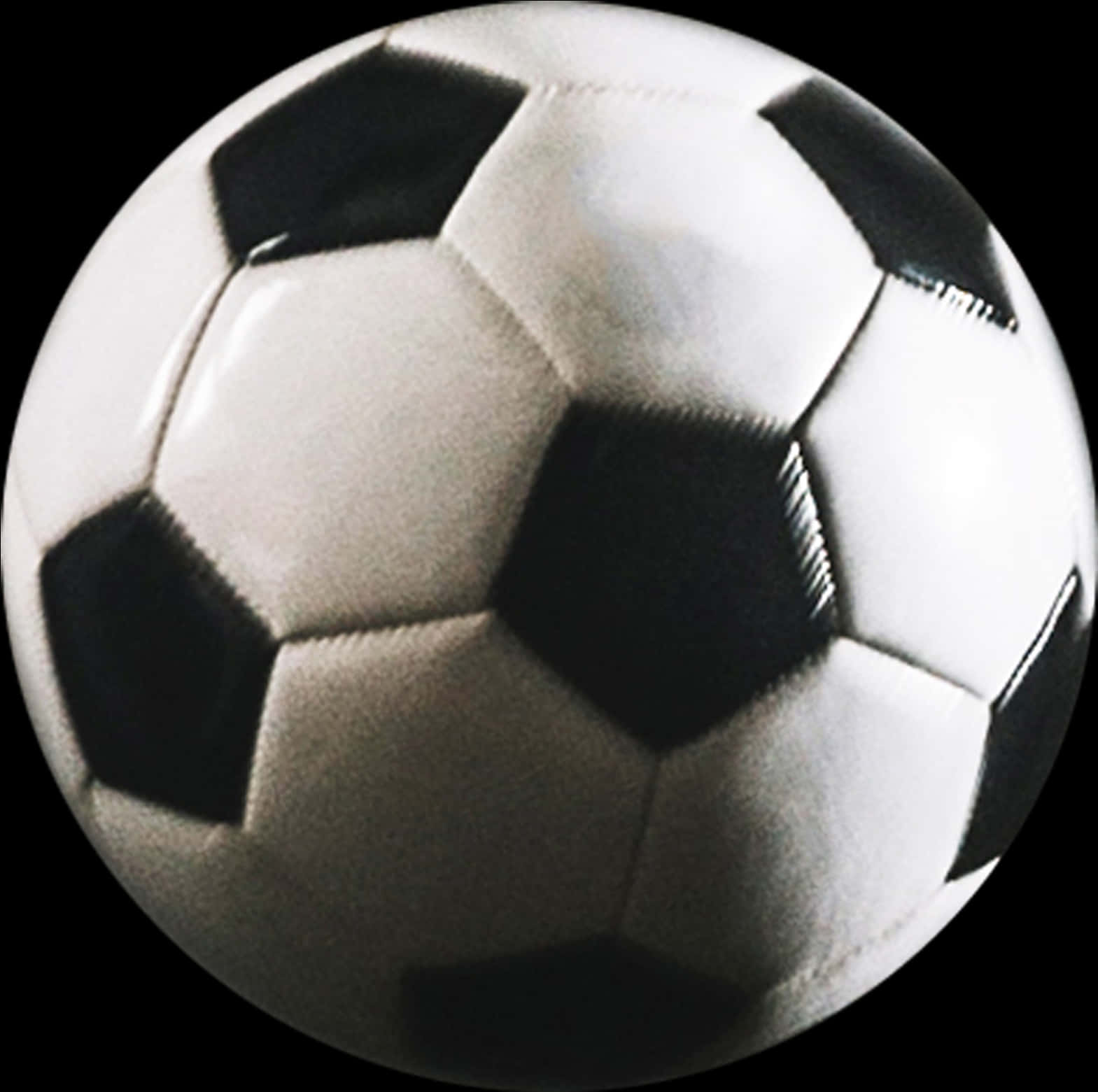 A Close Up Of A Football Ball