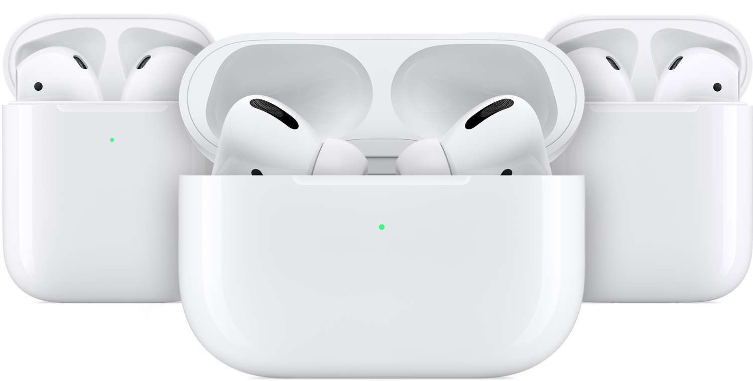 A White Wireless Earbuds In A Case
